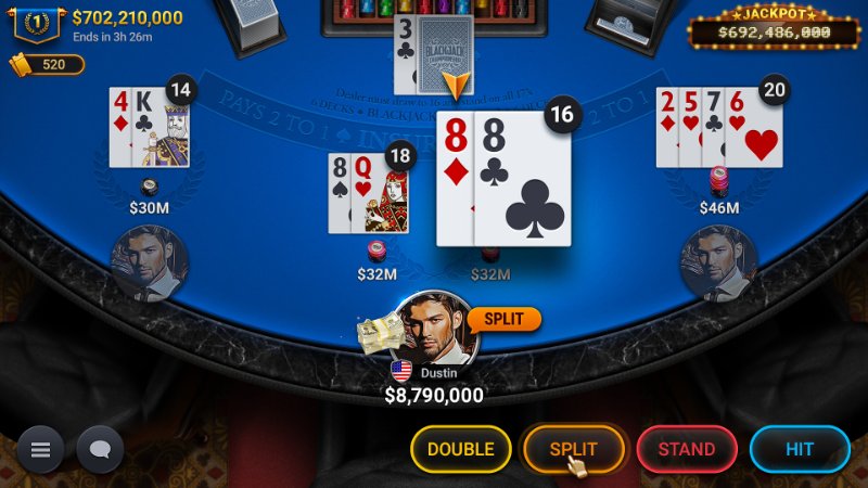 Blackjack tại PQ88